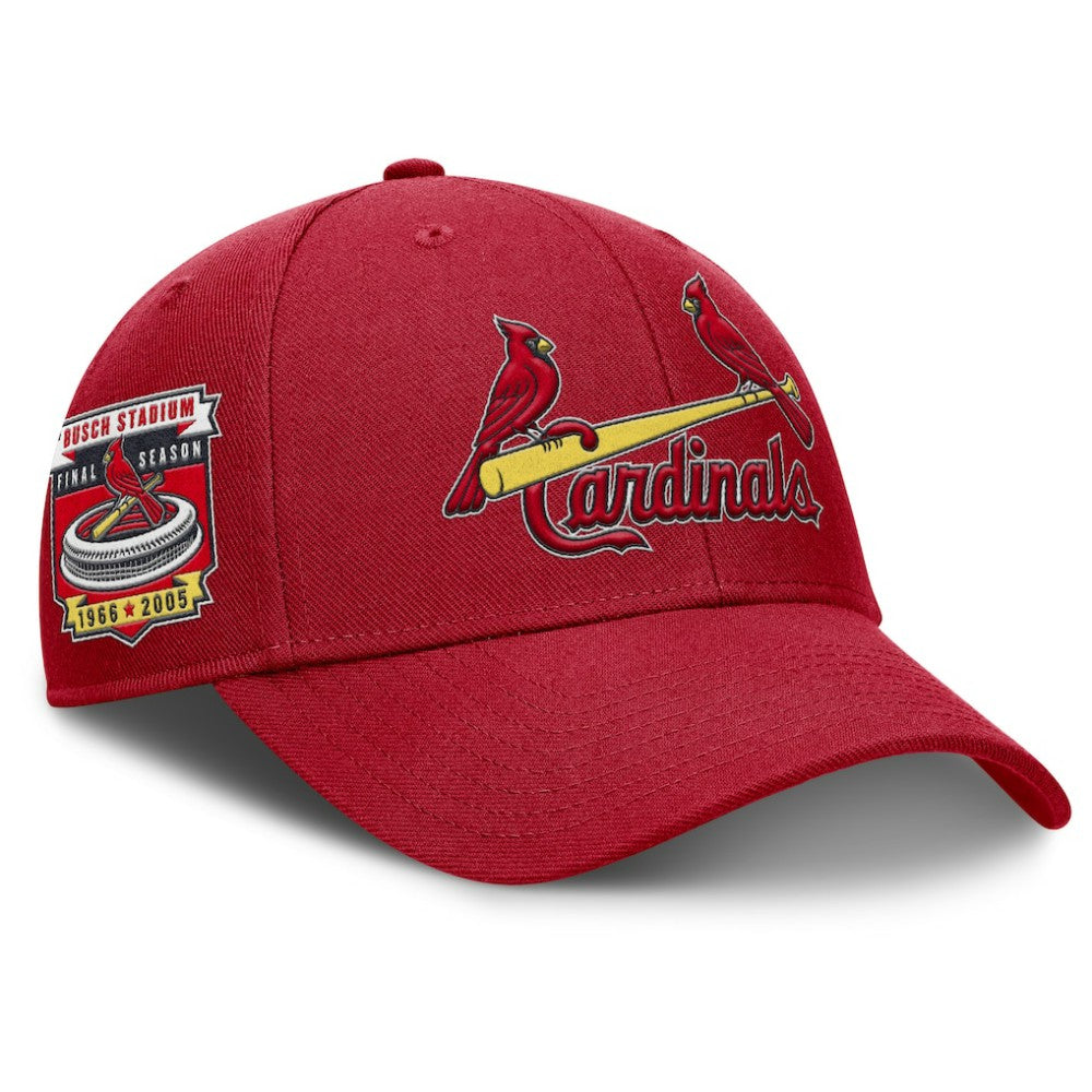 St. Louis Cardinals Nike Rise Gaberdine Adjustable Hat - MLB Hats