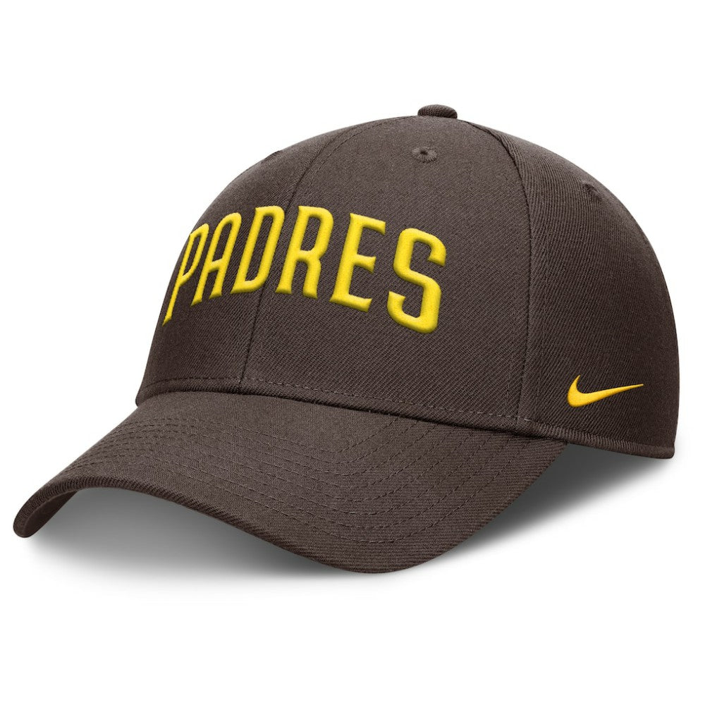 San Diego Padres Nike Rise Gaberdine Adjustable Hat - MLB Hats