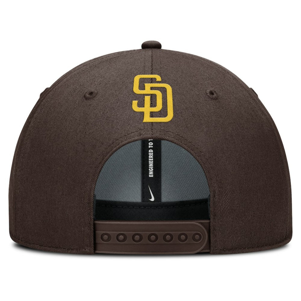San Diego Padres Nike Rise Gaberdine Adjustable Hat - MLB Hats