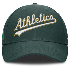 Athletics Nike Rise Gaberdine Adjustable Hat - MLB Hats
