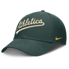 Athletics Nike Rise Gaberdine Adjustable Hat - MLB Hats