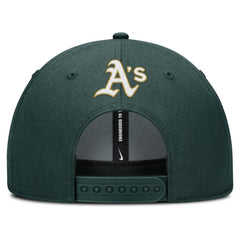 Athletics Nike Rise Gaberdine Adjustable Hat - MLB Hats