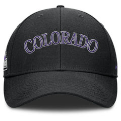 Colorado Rockies Nike Rise Gaberdine Adjustable Hat - MLB Hats