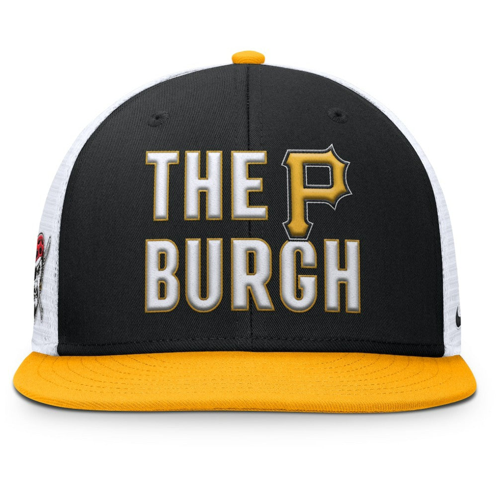 Pittsburgh Pirates Nike Pro Trucker Snapback Hat - MLB Hats