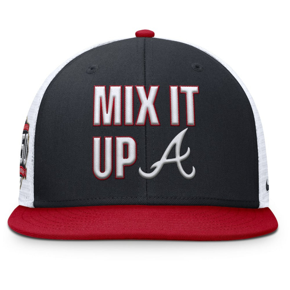 Atlanta Braves Nike Pro Performance Trucker Snapback Hat - MLB Hats