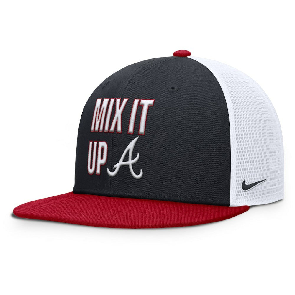 Atlanta Braves Nike Pro Performance Trucker Snapback Hat - MLB Hats