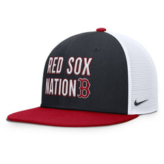 Boston Red Sox Nike Pro Trucker Snapback Hat - MLB Hats