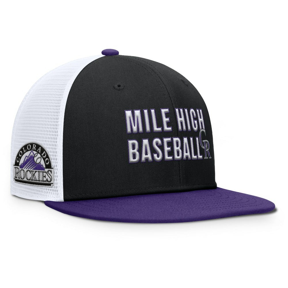 Colorado Rockies Nike Pro Trucker Snapback Hat - MLB Hats