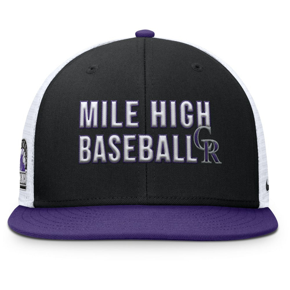 Colorado Rockies Nike Pro Trucker Snapback Hat - MLB Hats
