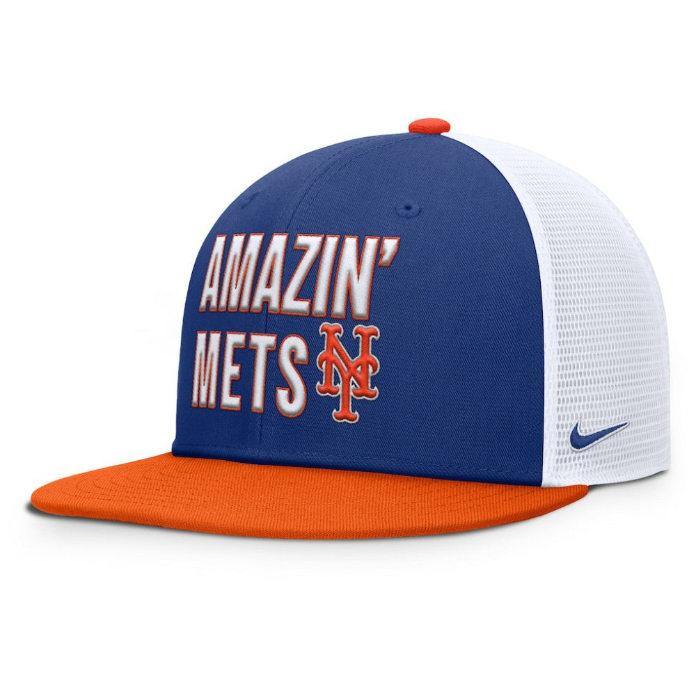 New York Mets Nike Pro Trucker Snapback Hat - MLB Hats