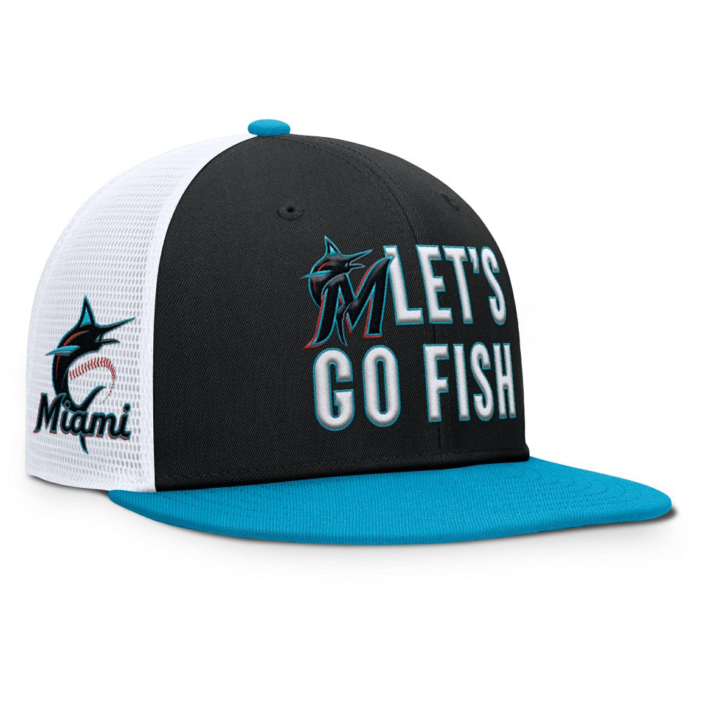 Miami Marlins Nike Pro Performance Trucker Snapback Hat - MLB Hats