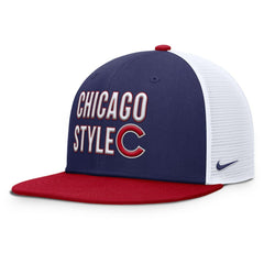 Chicago Cubs Nike Pro Trucker Snapback Hat - MLB Hats