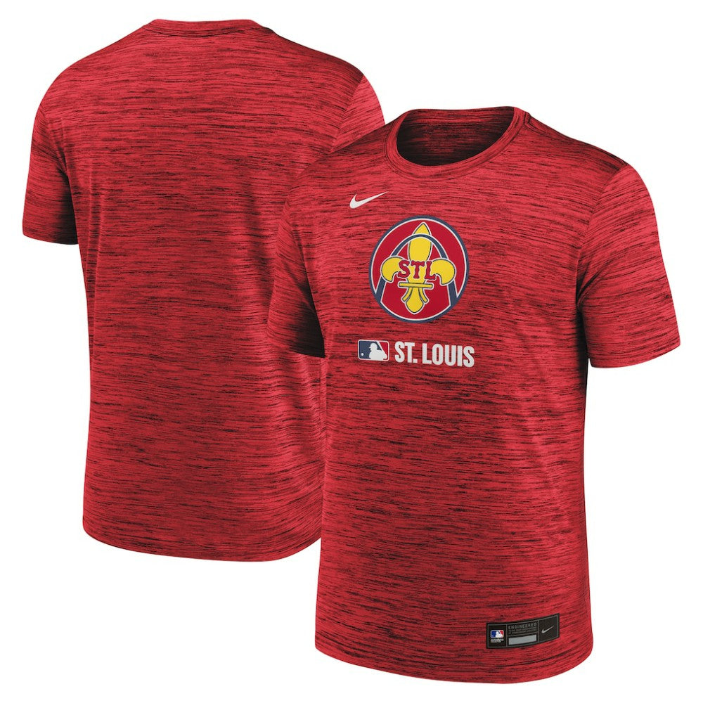 St. Louis Cardinals Nike Authentic Collection City Connect Velocity Dri-FIT T-Shirt - MLB T-shirts