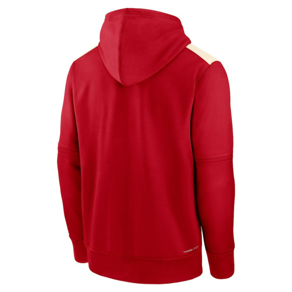 Los Angeles Angels Nike Authentic Collection City Connect Therma Pullover Hoodie - MLB Hoodies