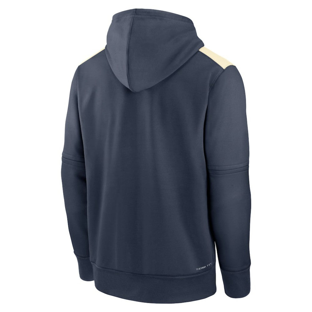 Los Angeles Dodgers Nike Authentic Collection City Connect Therma Pullover Hoodie - MLB Hoodies
