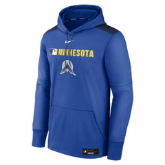 Minnesota Twins Nike Authentic Collection City Connect Therma Pullover Hoodie - MLB Hoodies