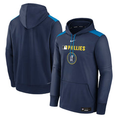 Philadelphia Phillies Nike Authentic Collection City Connect Therma Pullover Hoodie - MLB Hoodies
