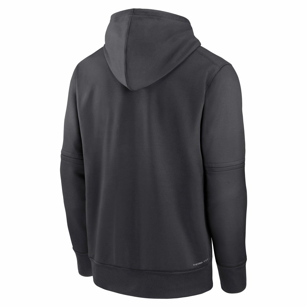 New York Mets Nike Authentic Collection City Connect Therma Pullover Hoodie - MLB Hoodies