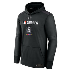 Baltimore Orioles Nike Authentic Collection City Connect Therma Pullover Hoodie - MLB Hoodies
