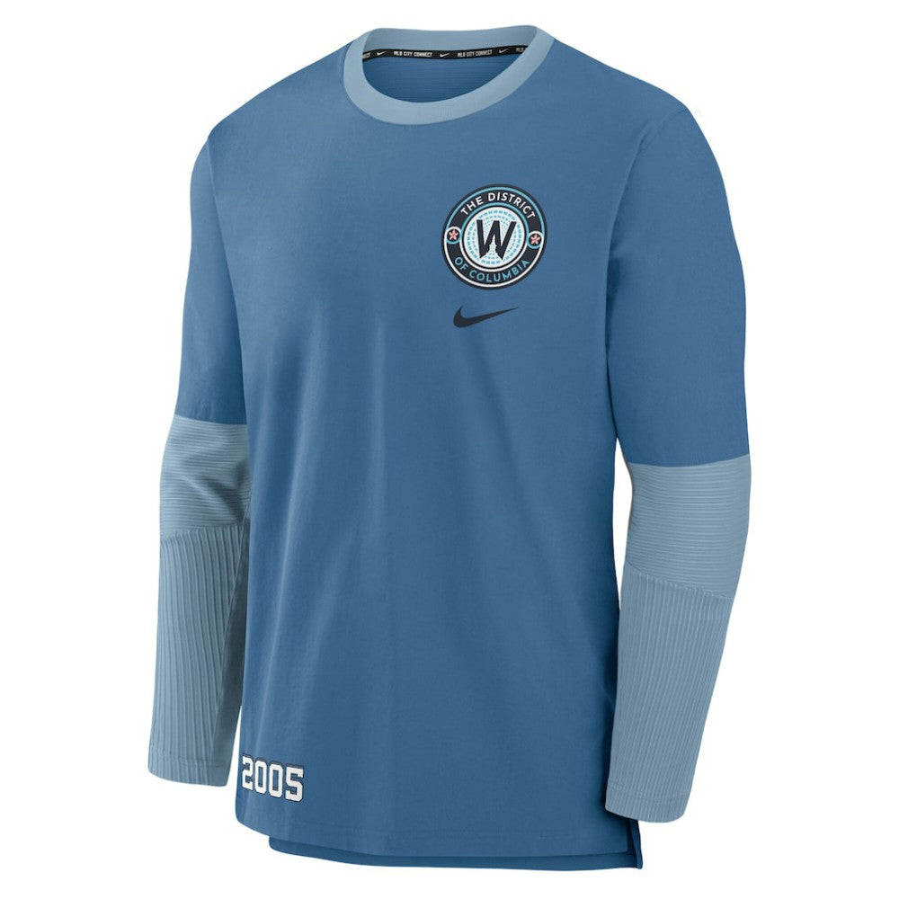 Washington Nationals Nike 2025 City Connect Authentic Collection Player Dri-FIT Lightweight Pullover - MLB Pullover