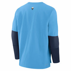 Milwaukee Brewers Nike 2025 City Connect Authentic Collection Player Dri-FIT Lightweight Pullover - MLB Pullover