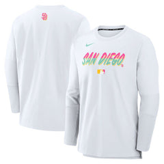 San Diego Padres Nike 2025 City Connect Authentic Collection Player Dri-FIT Lightweight Pullover - MLB Pullover