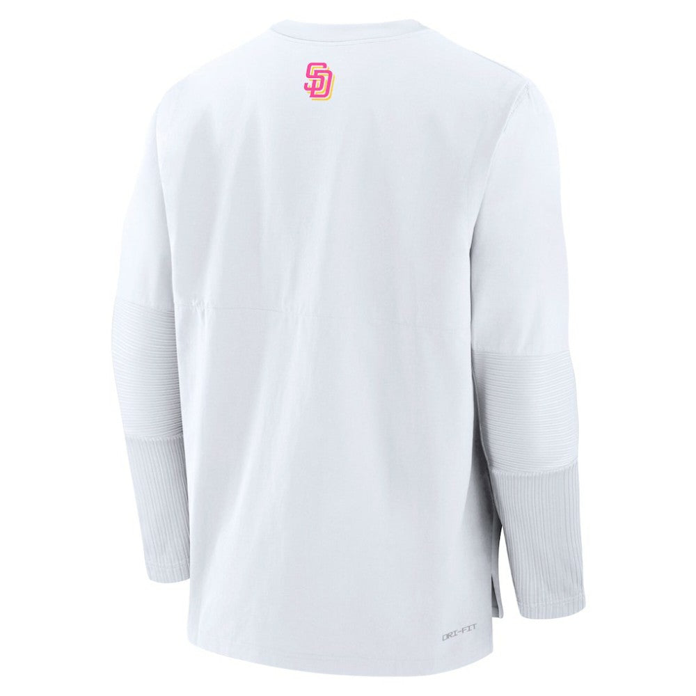 San Diego Padres Nike 2025 City Connect Authentic Collection Player Dri-FIT Lightweight Pullover - MLB Pullover