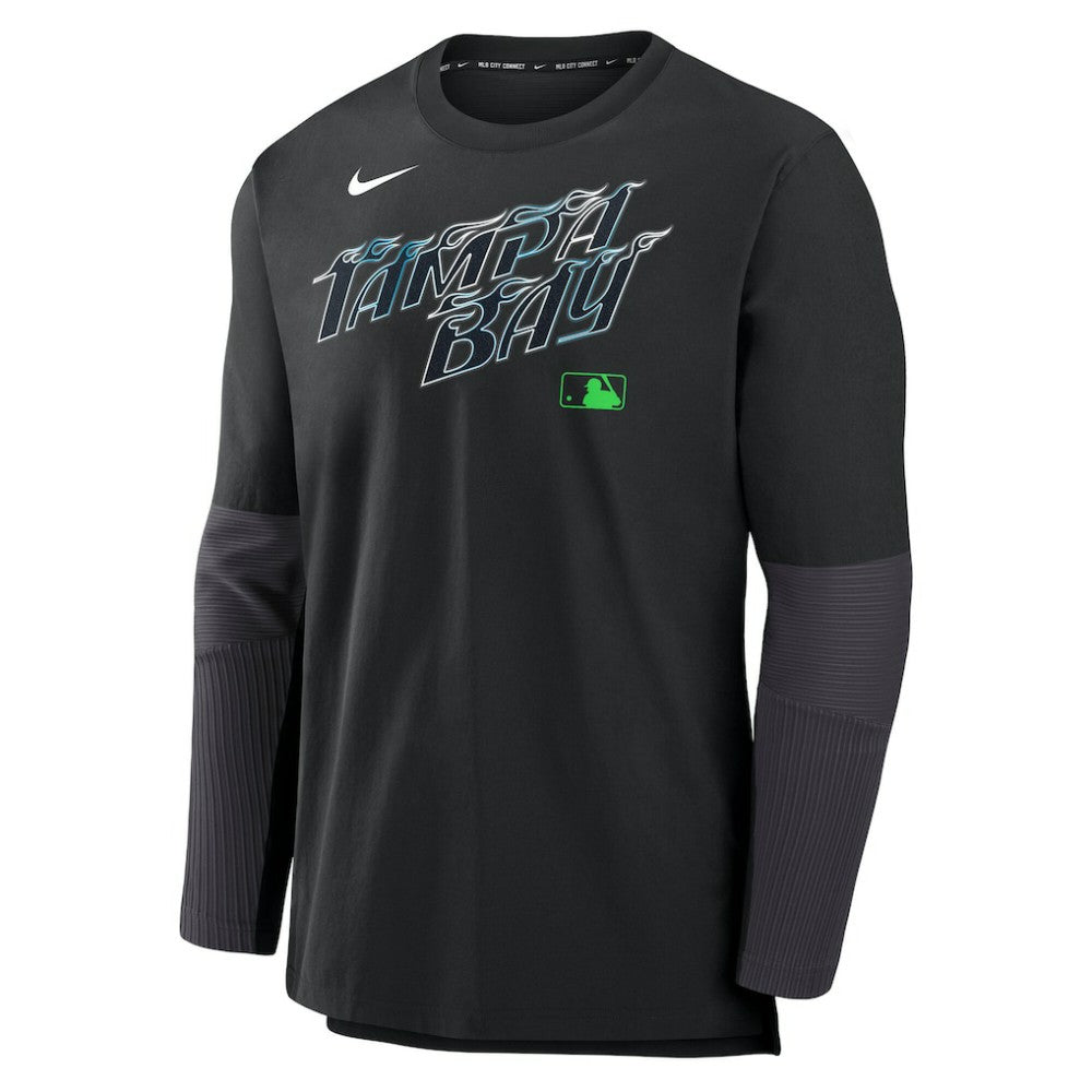 Tampa Bay Rays Nike 2025 City Connect Authentic Collection Player Dri-FIT Lightweight Pullover - MLB Pullover