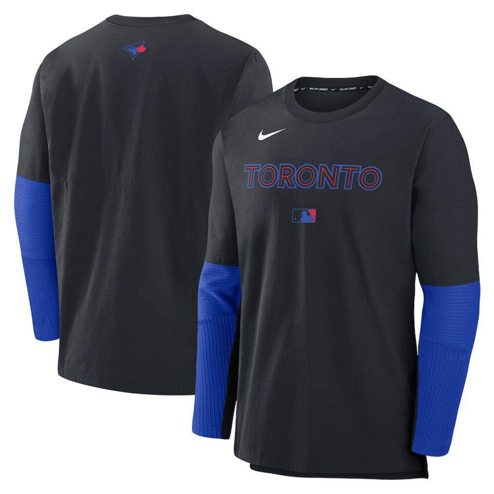 Toronto Blue Jays Nike 2025 City Connect Authentic Collection Player Dri-FIT Lightweight Pullover - MLB Pullover