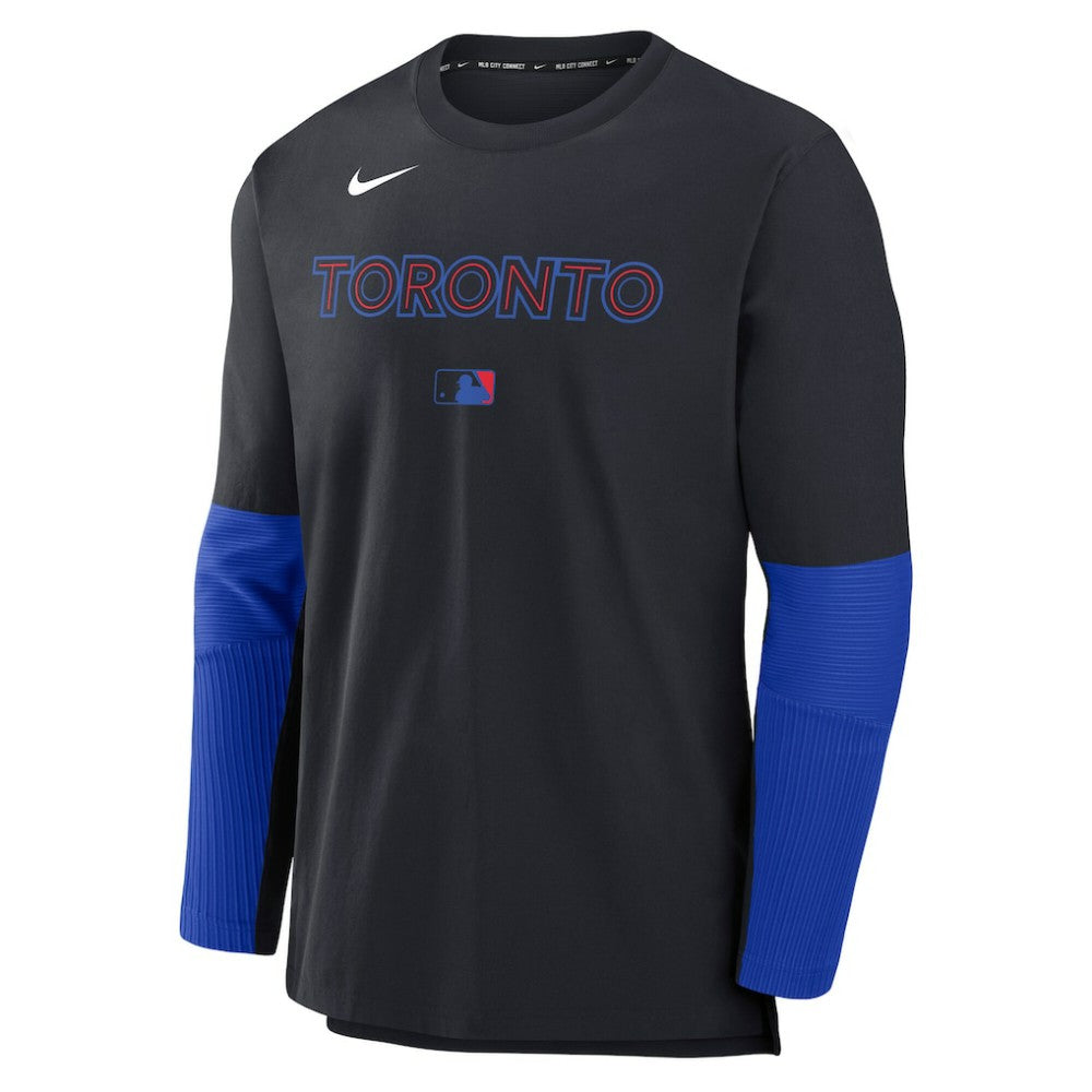 Toronto Blue Jays Nike 2025 City Connect Authentic Collection Player Dri-FIT Lightweight Pullover - MLB Pullover