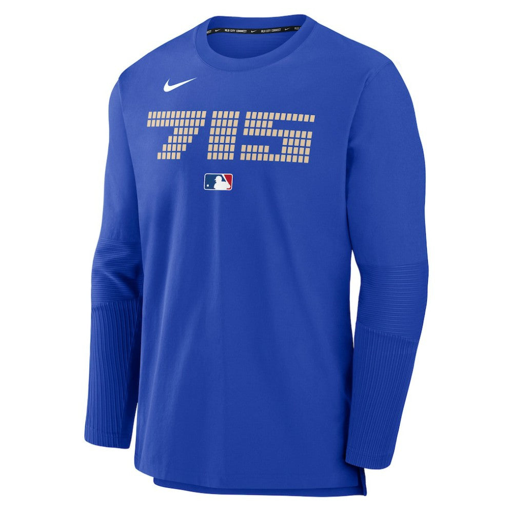 Atlanta Braves Nike 2025 City Connect Authentic Collection Player Dri-FIT Lightweight Pullover - MLB Pullover