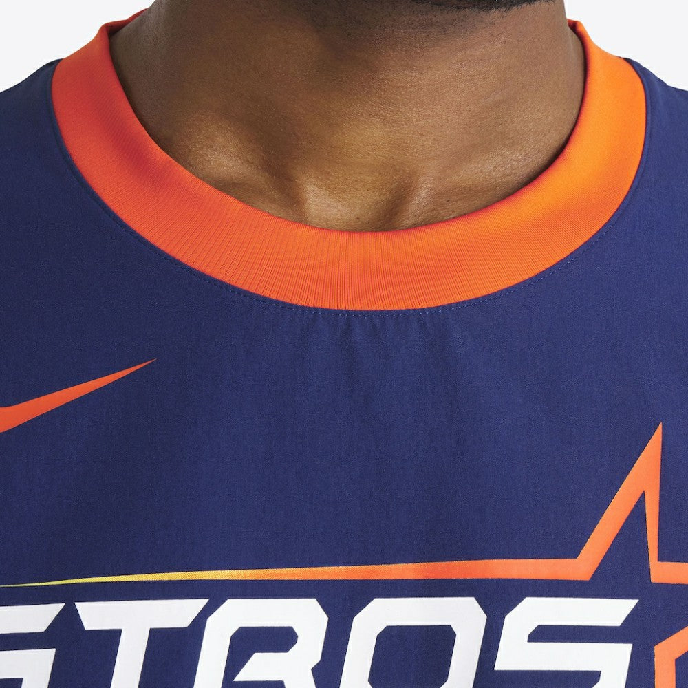 Houston Astros Nike 2025 City Connect Authentic Collection Lightweight Player Performance Long Sleeve Top - MLB Tops