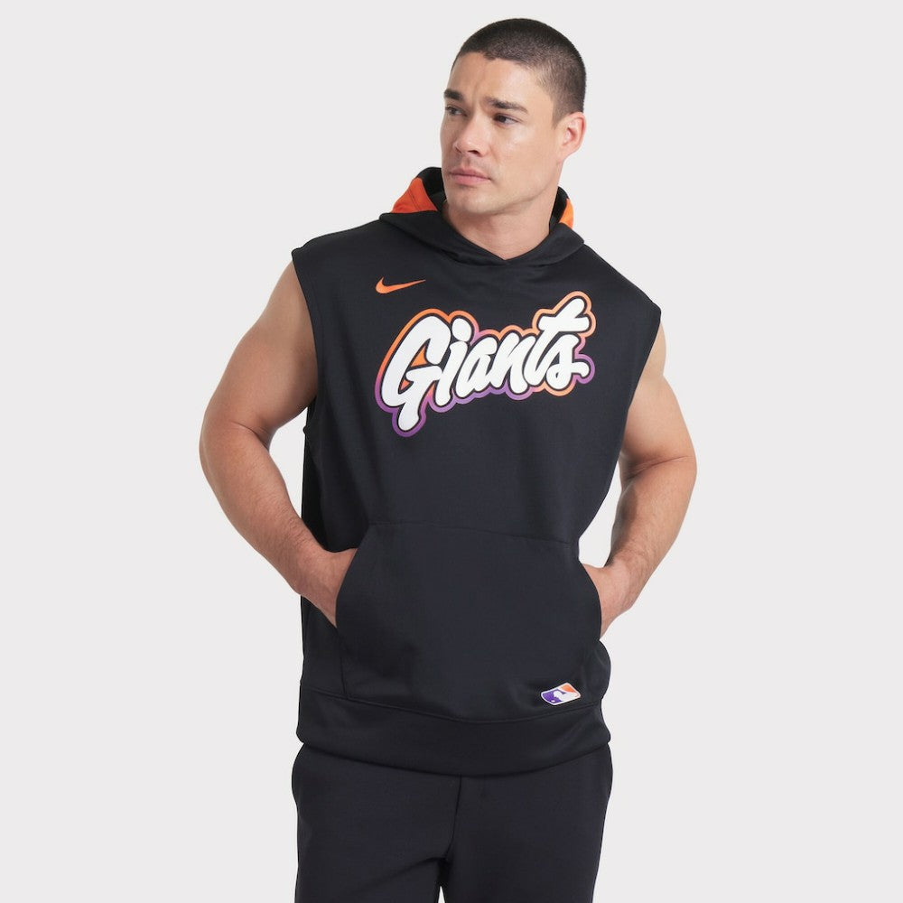San Francisco Giants Nike 2025 City Connect Authentic Collection Dri-FIT Sleeveless Hoodie - MLB Hoodies