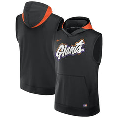 San Francisco Giants Nike 2025 City Connect Authentic Collection Dri-FIT Sleeveless Hoodie - MLB Hoodies