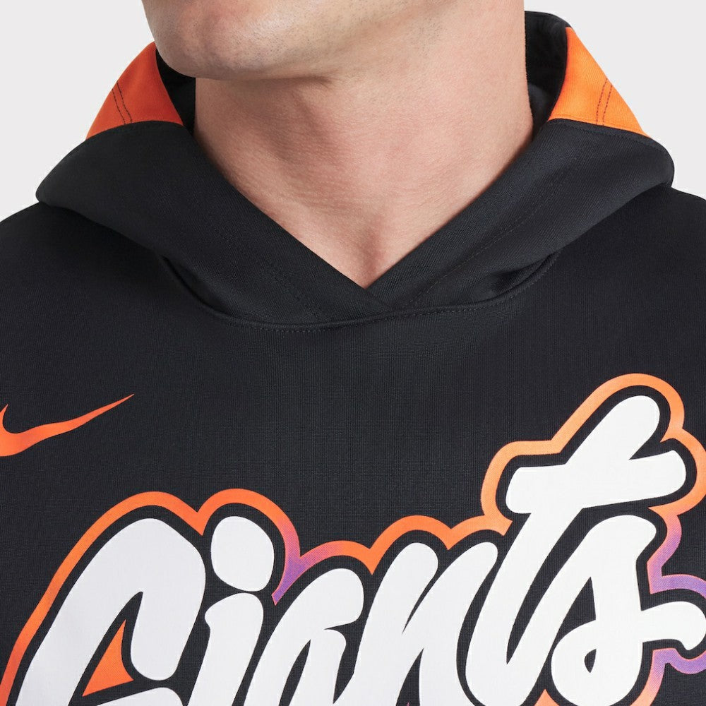 San Francisco Giants Nike 2025 City Connect Authentic Collection Dri-FIT Sleeveless Hoodie - MLB Hoodies
