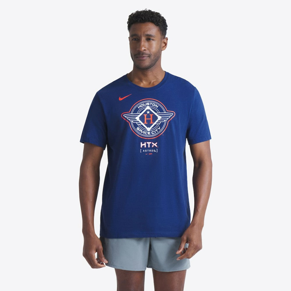 Houston Astros Nike 2025 City Connect Logo T-Shirt - MLB T-shirts