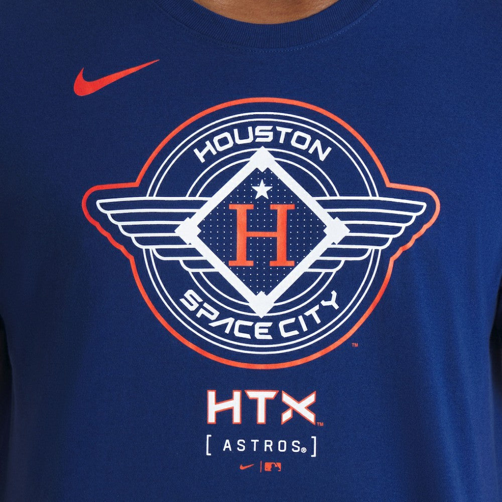 Houston Astros Nike 2025 City Connect Logo T-Shirt - MLB T-shirts