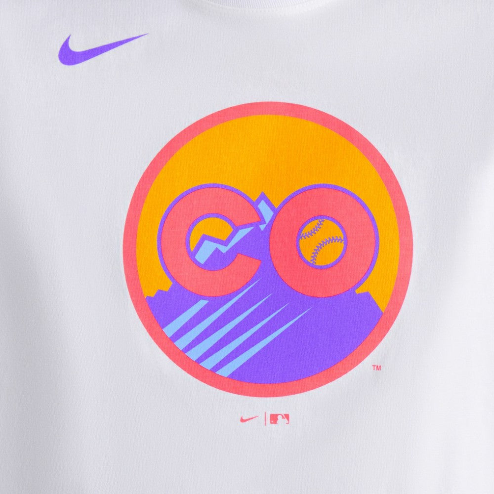 Colorado Rockies Nike 2025 City Connect Logo T-Shirt - MLB T-shirts