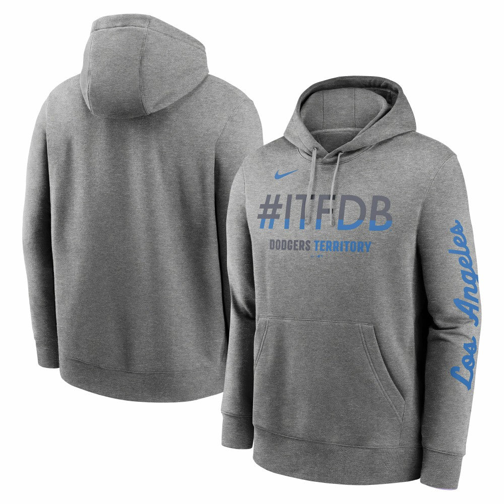 Los Angeles Dodgers Nike City Connect Club Hoodie - MLB Hoodies
