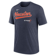 Houston Astros Nike City Connect Script Tri-Blend T-Shirt - MLB T-shirts