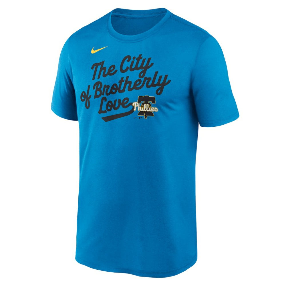 Philadelphia Phillies Nike City Connect Team Phrase Script Legend Performance T-Shirt - MLB T-shirts
