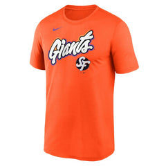 San Francisco Giants Nike 2025 City Connect Team Phrase Legend Performance T-Shirt - MLB T-shirts