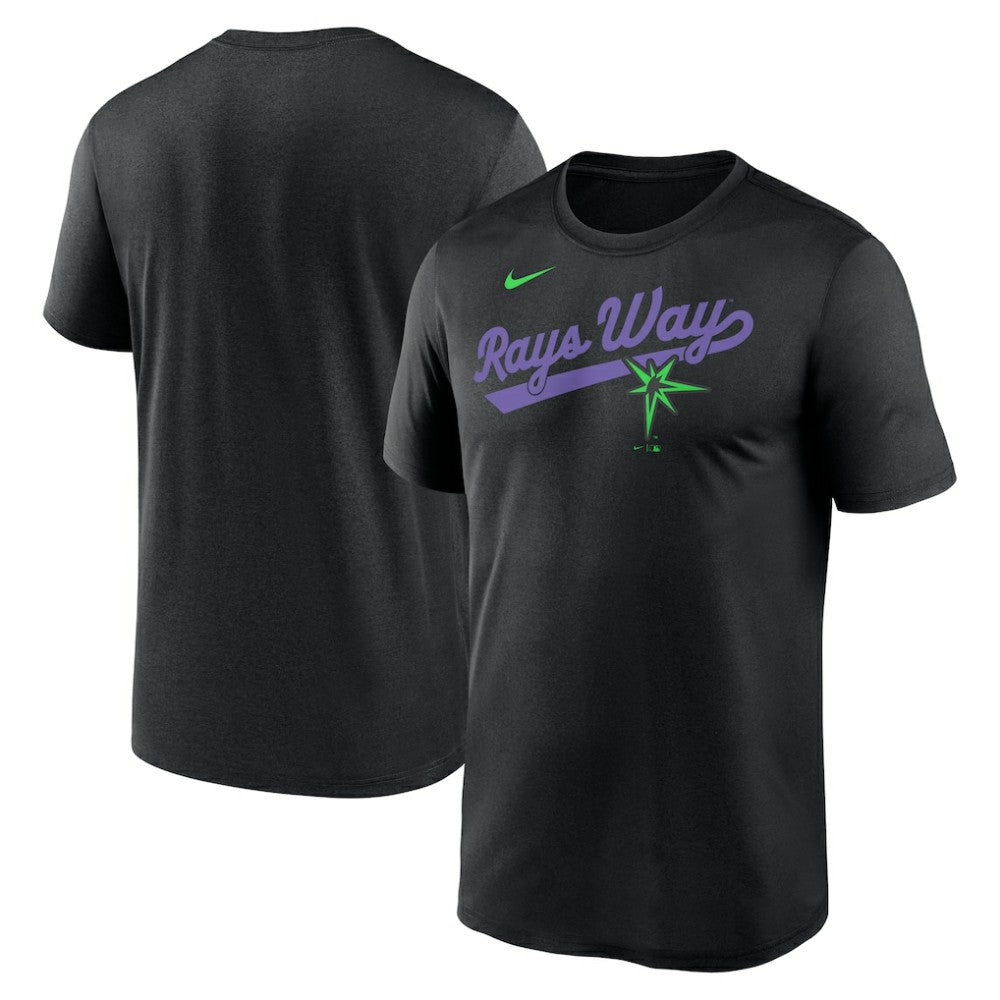 Tampa Bay Rays Nike City Connect Team Phrase Script Legend Performance T-Shirt - MLB T-shirts