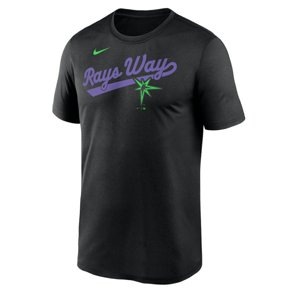 Tampa Bay Rays Nike City Connect Team Phrase Script Legend Performance T-Shirt - MLB T-shirts