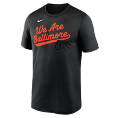 Baltimore Orioles Nike City Connect Team Phrase Script Legend Performance T-Shirt - MLB T-shirts