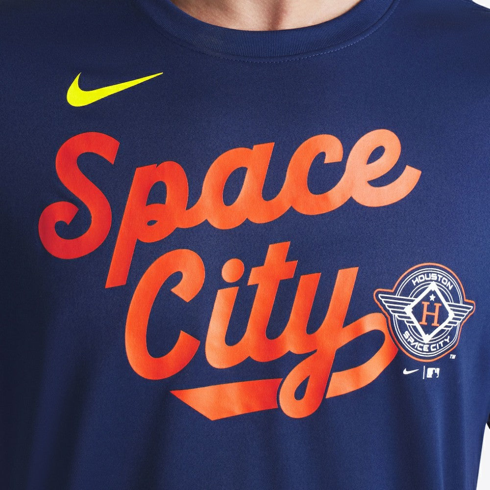 Houston Astros Nike 2025 City Connect Team Phrase Legend Performance T-Shirt - MLB T-shirts