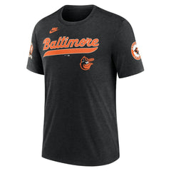 Baltimore Orioles Nike Cooperstown Collection Eras Tri-Blend T-Shirt - MLB T-shirts