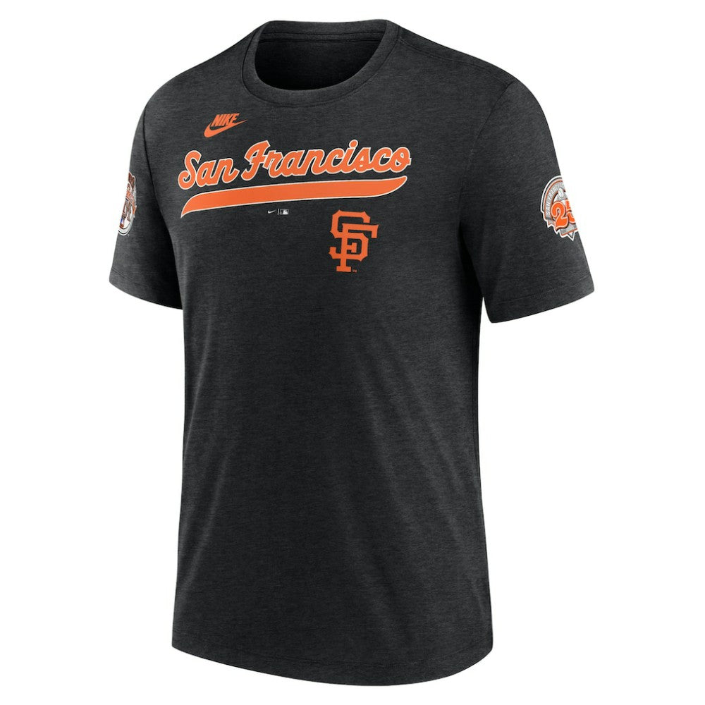 San Francisco Giants Nike Cooperstown Collection Eras Tri-Blend T-Shirt - MLB T-shirts