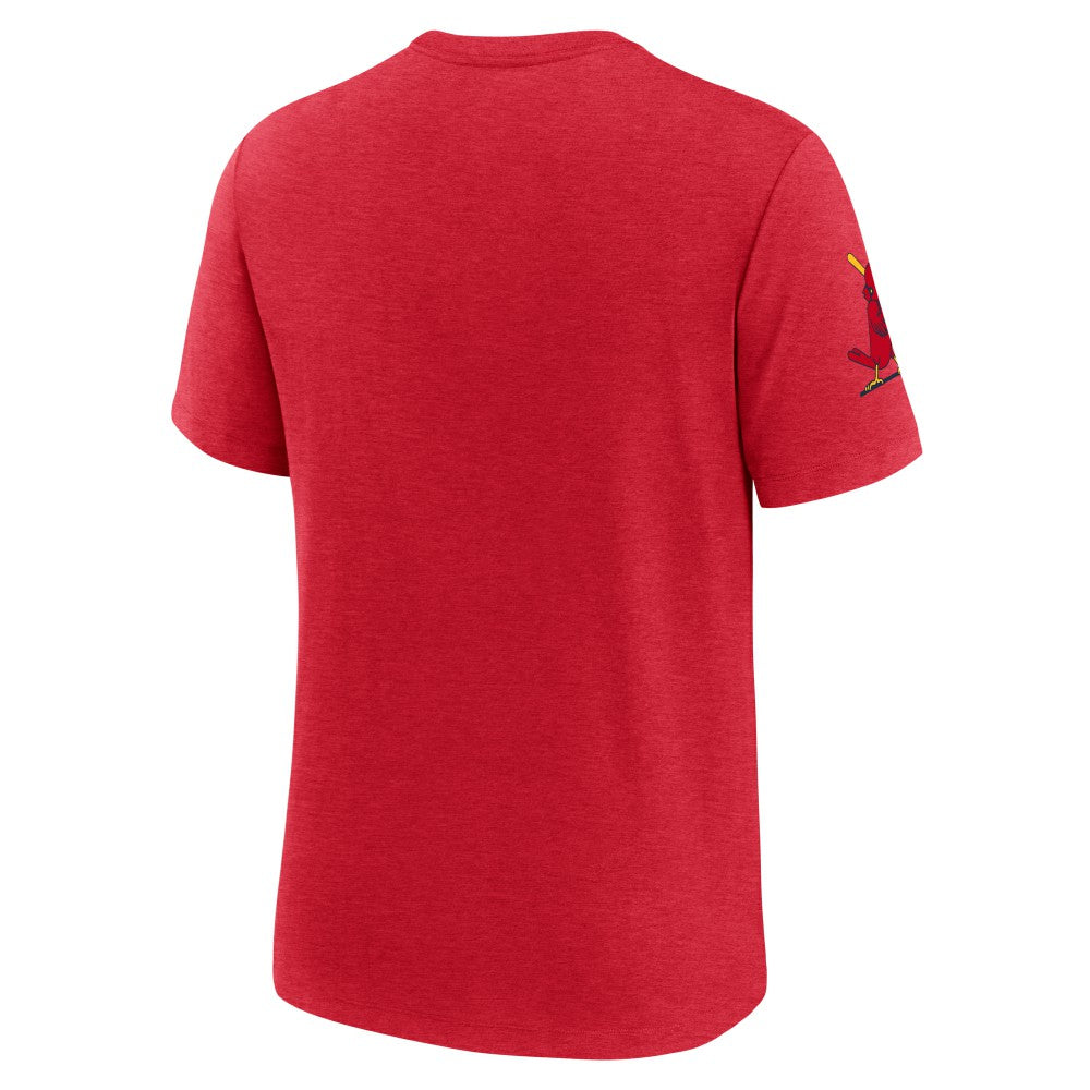 St. Louis Cardinals Nike Cooperstown Collection Eras Tri-Blend T-Shirt - MLB T-shirts