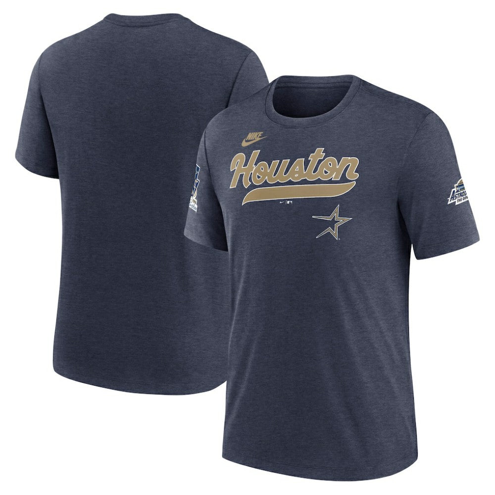 Houston Astros Nike Cooperstown Collection Eras Tri-Blend T-Shirt - MLB T-shirts